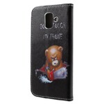 Samsung Galaxy A6 Case Dangerous Bear