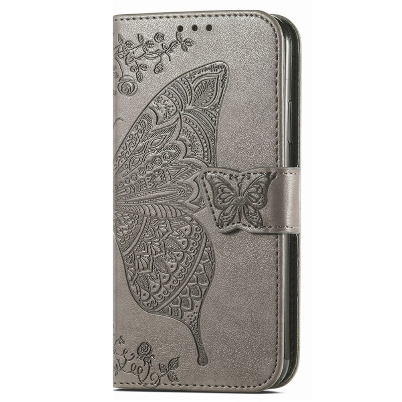 Capa para Honor Magic 5 Lite com fita em forma de borboleta barroca