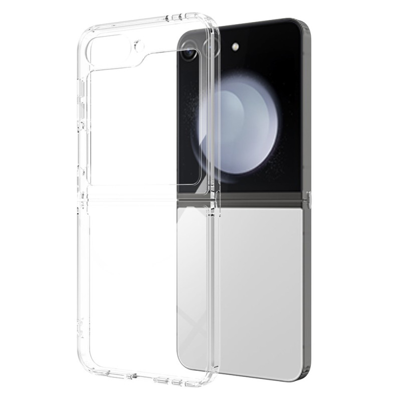 Capa transparente para Samsung Galaxy Z Flip 6 Design de uma peça