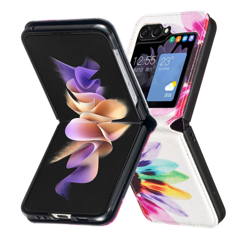 Capa para Samsung Galaxy Z Flip 6 Watercolour Flower
