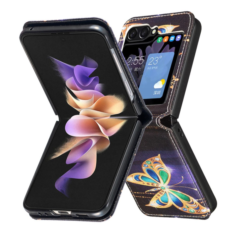 Capa para Samsung Galaxy Z Flip 6 Butterfly Jewel