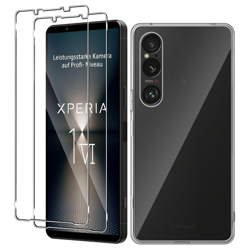 Capa de vidro temperado para Sony Xperia 1 VI 2