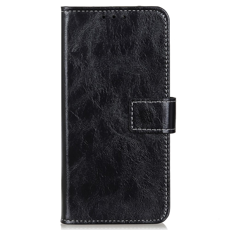 Capa de couro brilhante falsa para Sony Xperia 1 VI