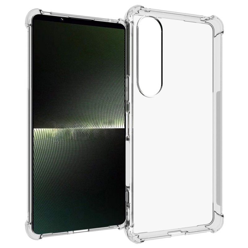 Capa transparente para Sony Xperia 1 VI Cantos reforçados