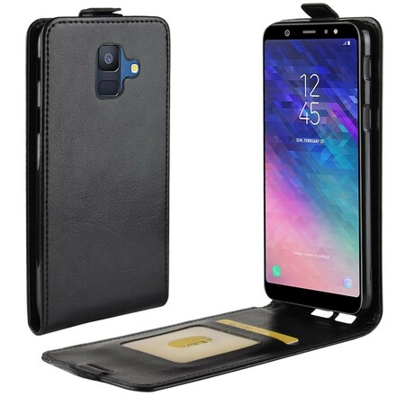 Capa de Efeito Couro Dobrável Samsung Galaxy A6