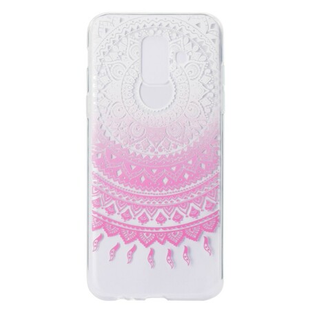 Samsung Galaxy A6 Clear Case Mandala Colorido