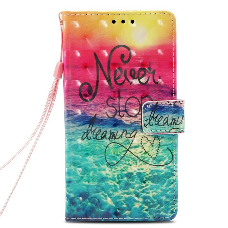 Capa Samsung Galaxy A6 Never Stop Dreaming 3D