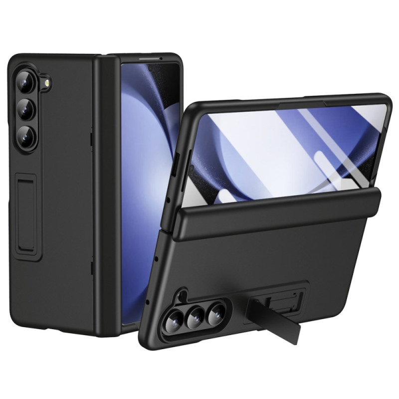 Capa para Samsung Galaxy Z Fold 6 com suporte integrado e protetor de ecrã