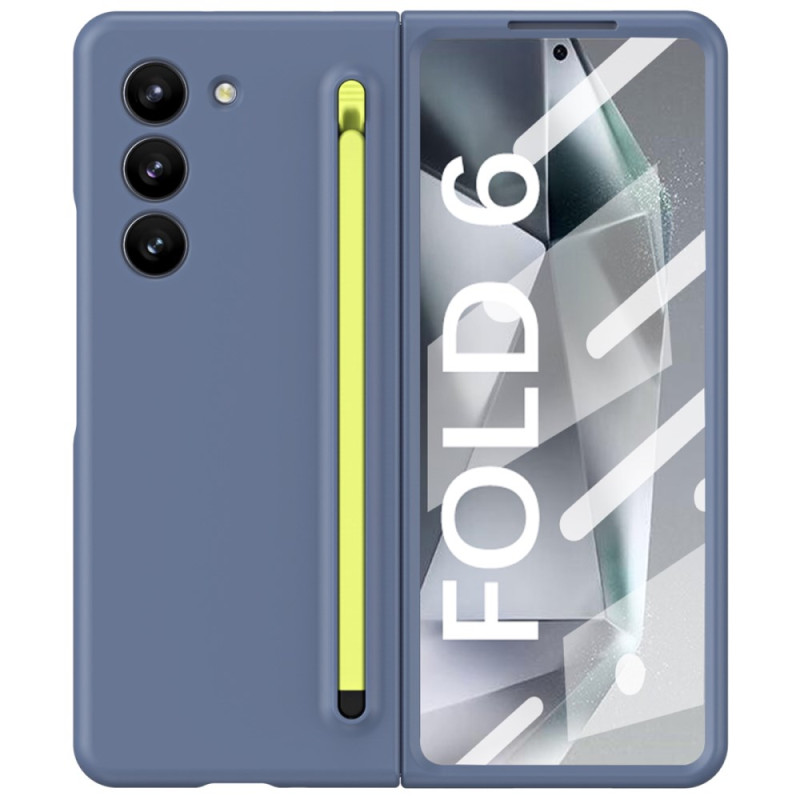 Samsung Galaxy Z Fold 6 Stylus e capa protetora de ecrã em vidro temperado