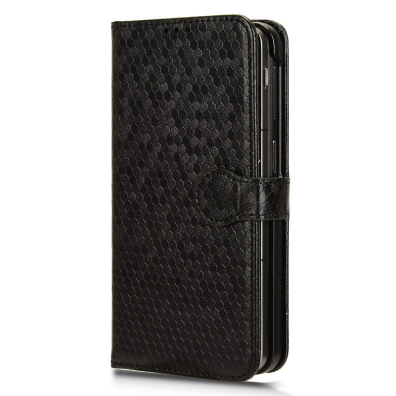 Capa para OnePlus Open / Oppo Find N3 5G com marcação de riscos e carteira