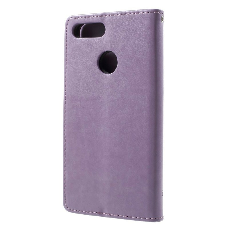 Honor 9 Lite Butterflies And Flowers Strap Case