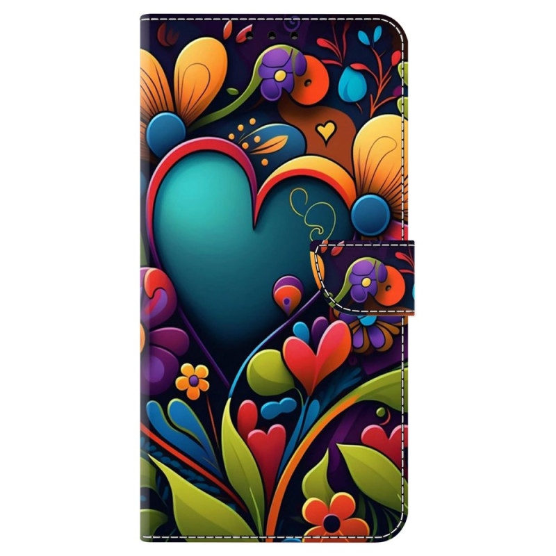 Capa para Honor 90 Pro com padrão floral