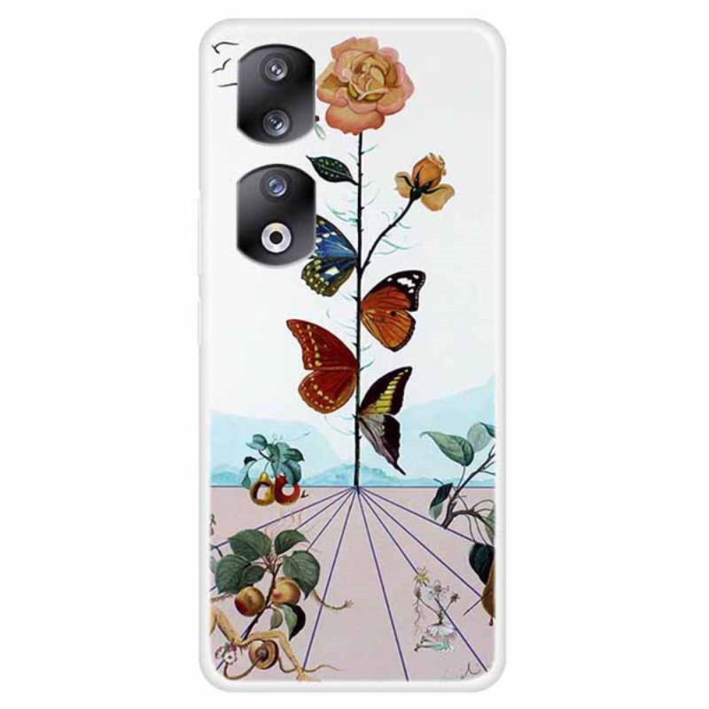 Capa para Honor 90 Pro Butterfly Flower