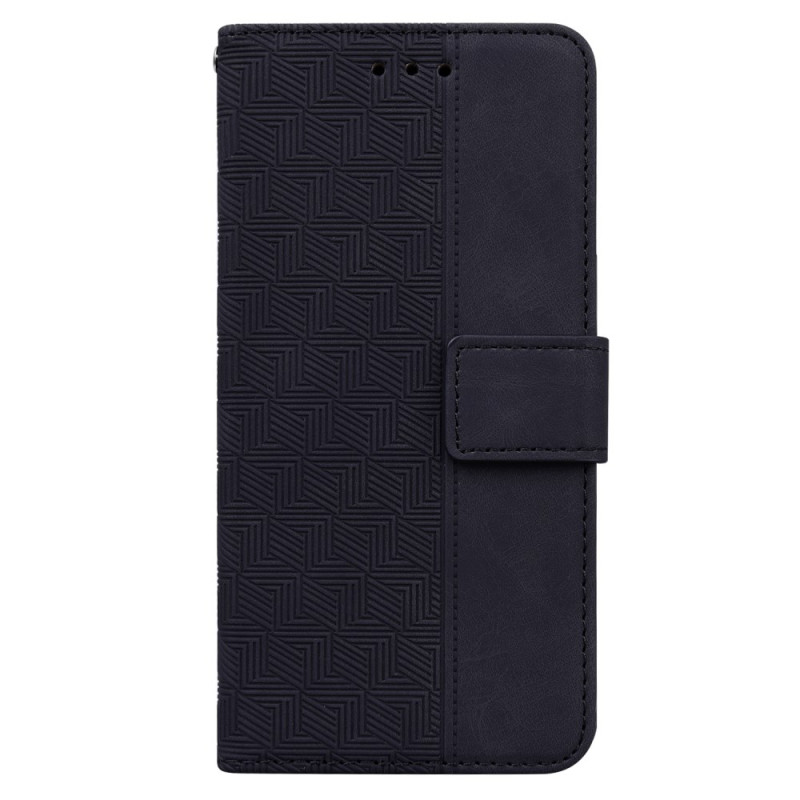 Capa
 com cordão de pescoço com padrão tecido para o Honor 70