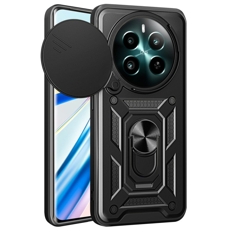 Capa Realme 12 Plus 5G com suporte e protetor de protecção para lente
 deslizante