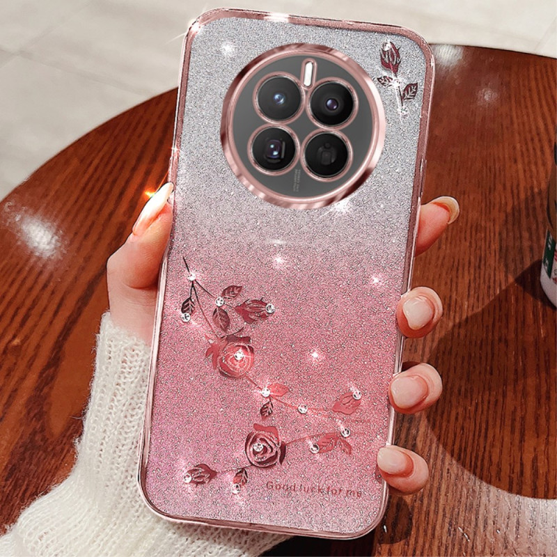 Capa Realme 12 Plus 5G Flores e strass KADEM