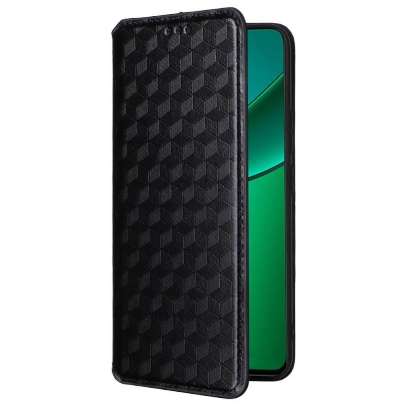 Capa flip Realme 12 Plus 5G 3D Cubos