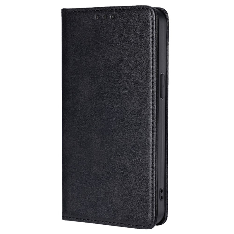 Capa flip Realme 12 Pro 5G / 12 Pro Plus 5G Efeito de couro