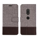 Capa de tecido e efeito couro Sony Xperia XZ2 Muxma Capa de tecido e efeito couro Sony Xperia XZ2 Muxma