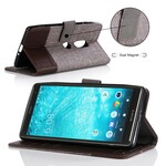 Capa de tecido e efeito couro Sony Xperia XZ2 Muxma Capa de tecido e efeito couro Sony Xperia XZ2 Muxma