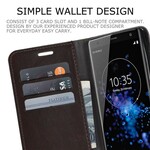 Capa de tecido e efeito couro Sony Xperia XZ2 Muxma Capa de tecido e efeito couro Sony Xperia XZ2 Muxma
