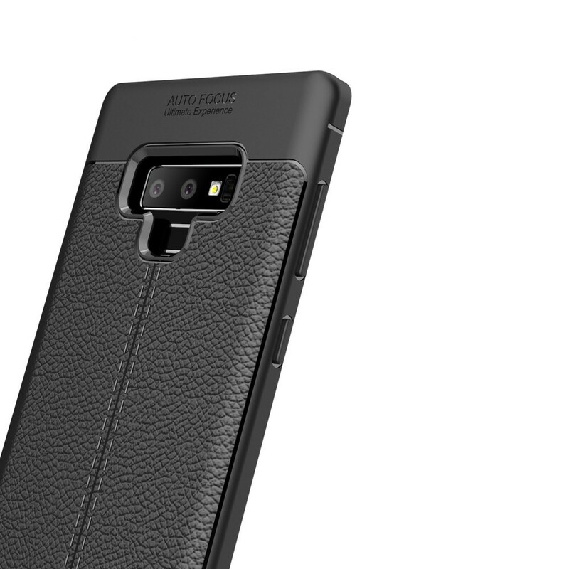 Samsung Galaxy Note 9 Efeito Lychee Linha Dupla Efeito Lychee