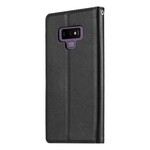 Capa Flip Capa Samsung Galaxy Note 9 Capa de cartão em pele