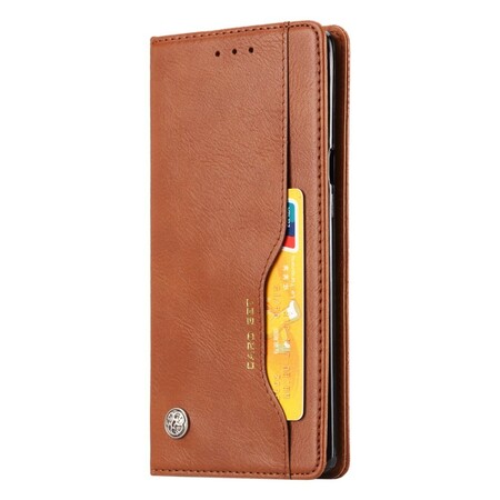 Capa Flip Capa Samsung Galaxy Note 9 Capa de cartão em pele