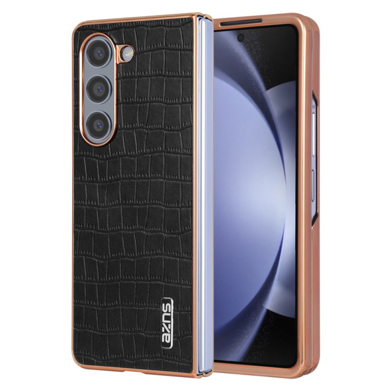 Capa de couro para Samsung Galaxy Z Fold 6 Style AZNS