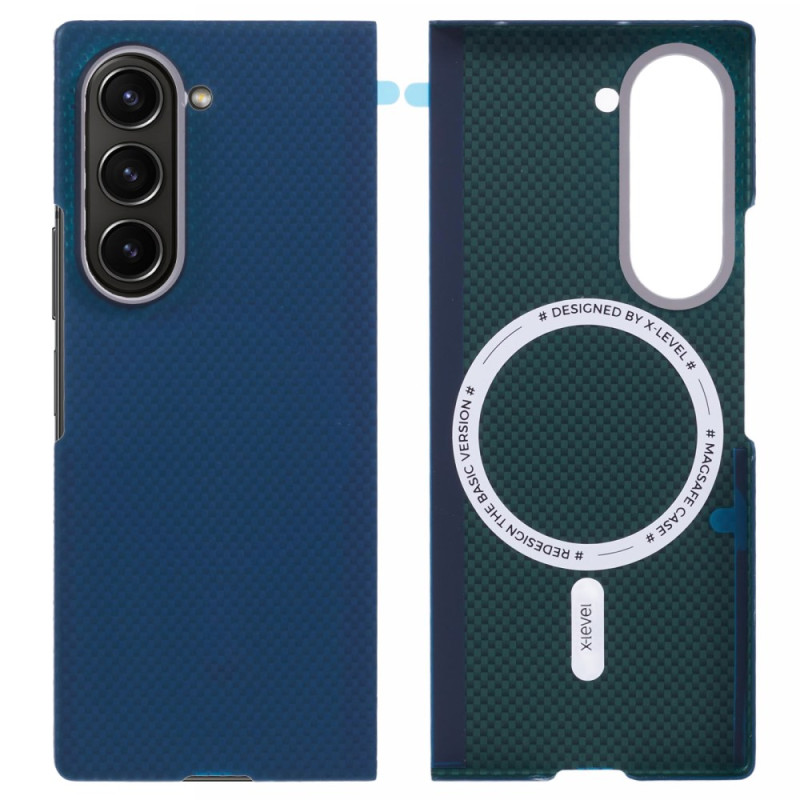 Capa de couro magnética para Samsung Galaxy Z Fold 6 5G X-LEVEL