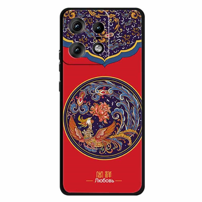 Capa Motorola Edge 50 Pro Phoenix Flower