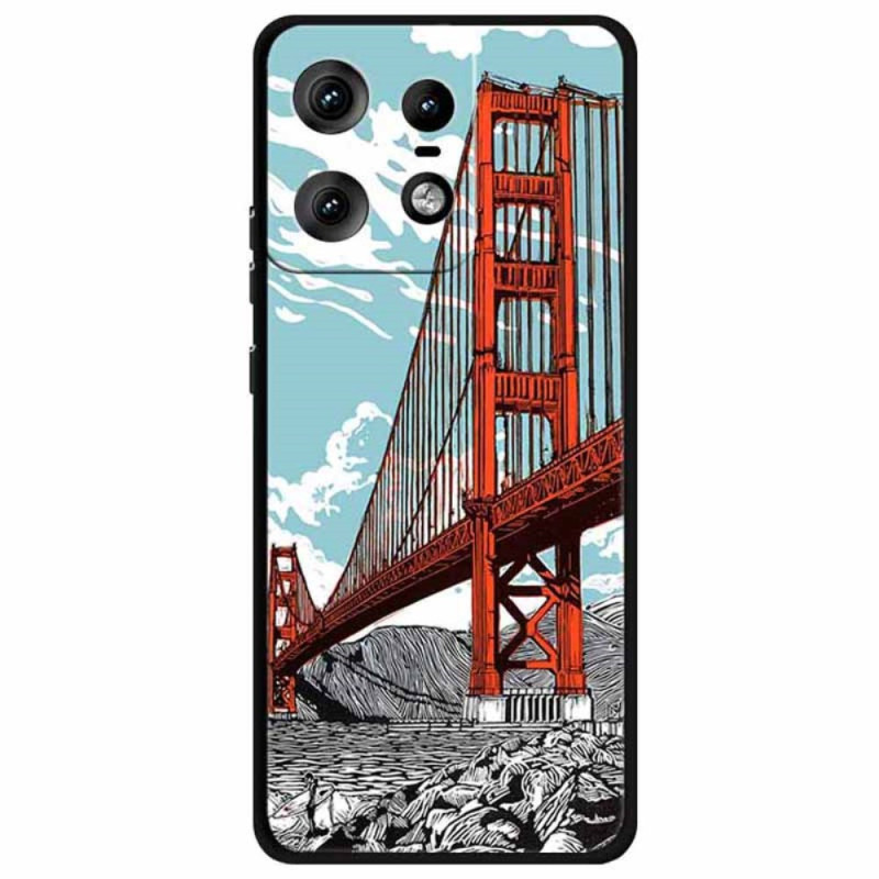 Capa Motorola Edge 50 Pro Ponte Golden Gate