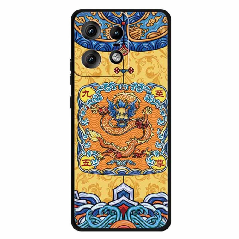 Capa Motorola Edge 50 Pro Emperor e Dragon