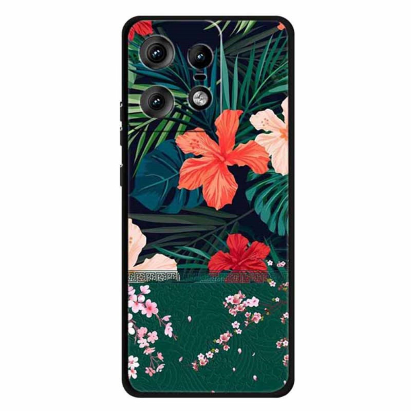 Capa Motorola Edge 50 Pro Flores