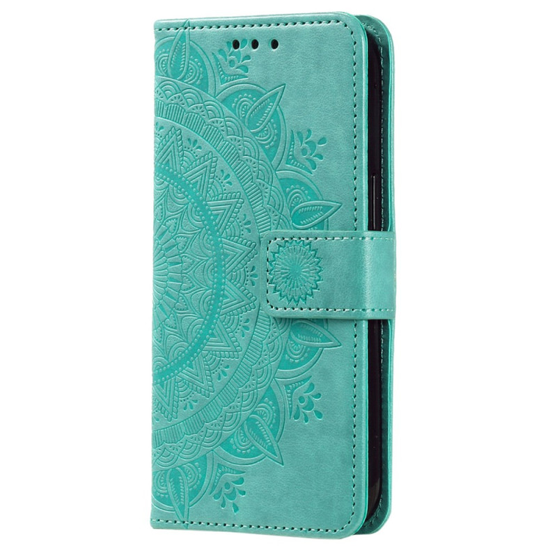 Motorola Edge 50 Pro Capa
 com fita solar em forma de mandala