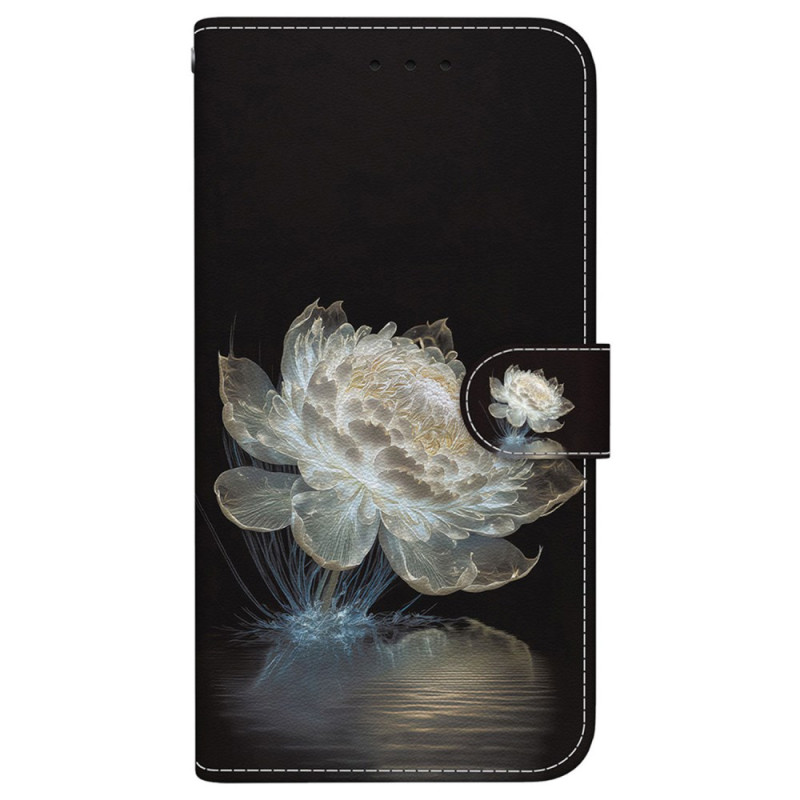 Capa com cordão para Motorola Edge 50 Ultra Crystal Peony