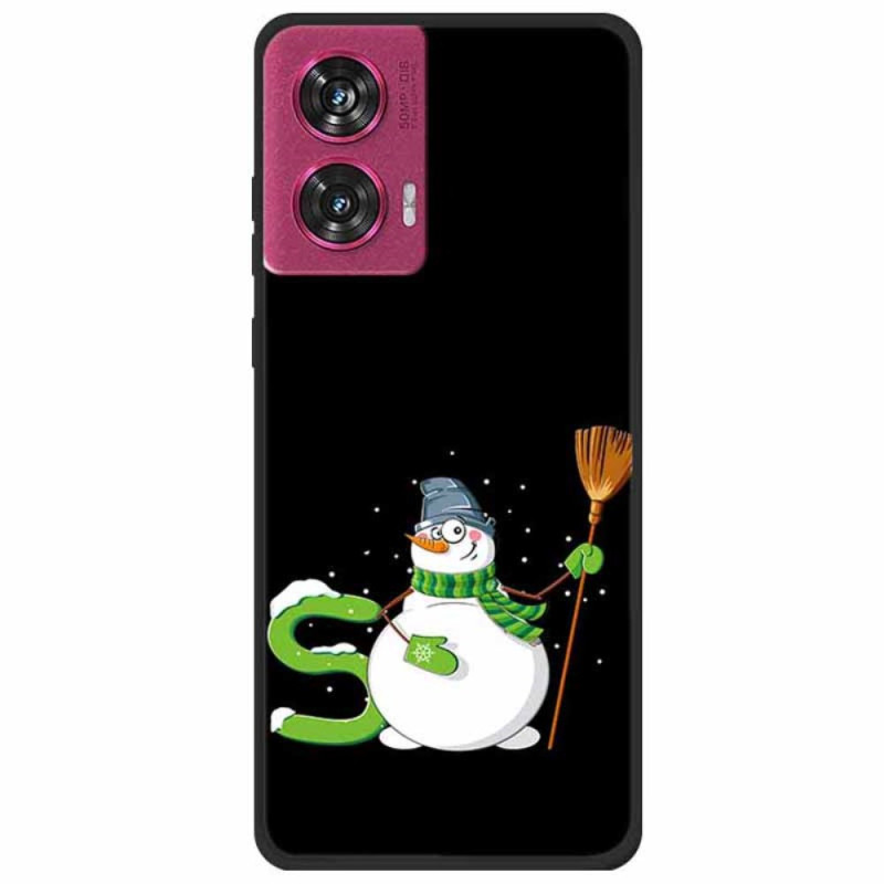 Capa Motorola Edge 50 Fusion Boneco de neve