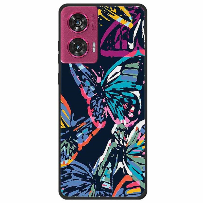 Capa Motorola Edge 50 Fusion Butterfly Pintada