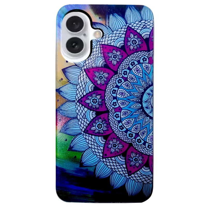 Capa Mandala Flower para iPhone 16