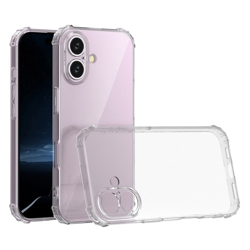 Capa transparente reforçada para iPhone 16