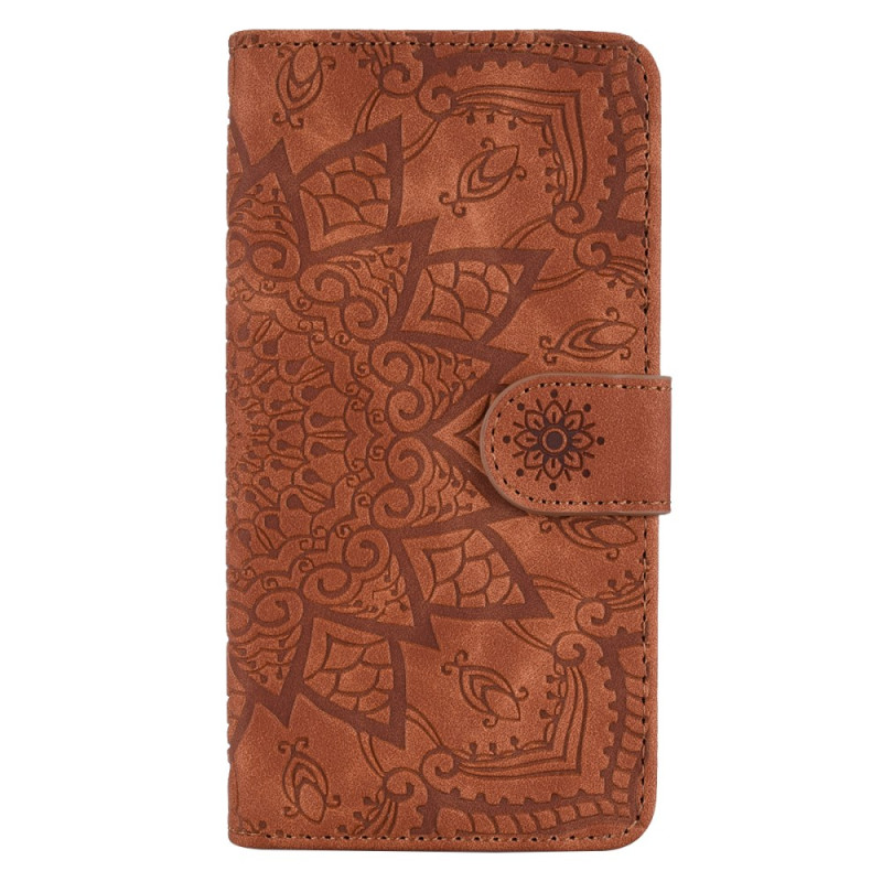 Capa iPhone 16 Efeito camurça Mandala