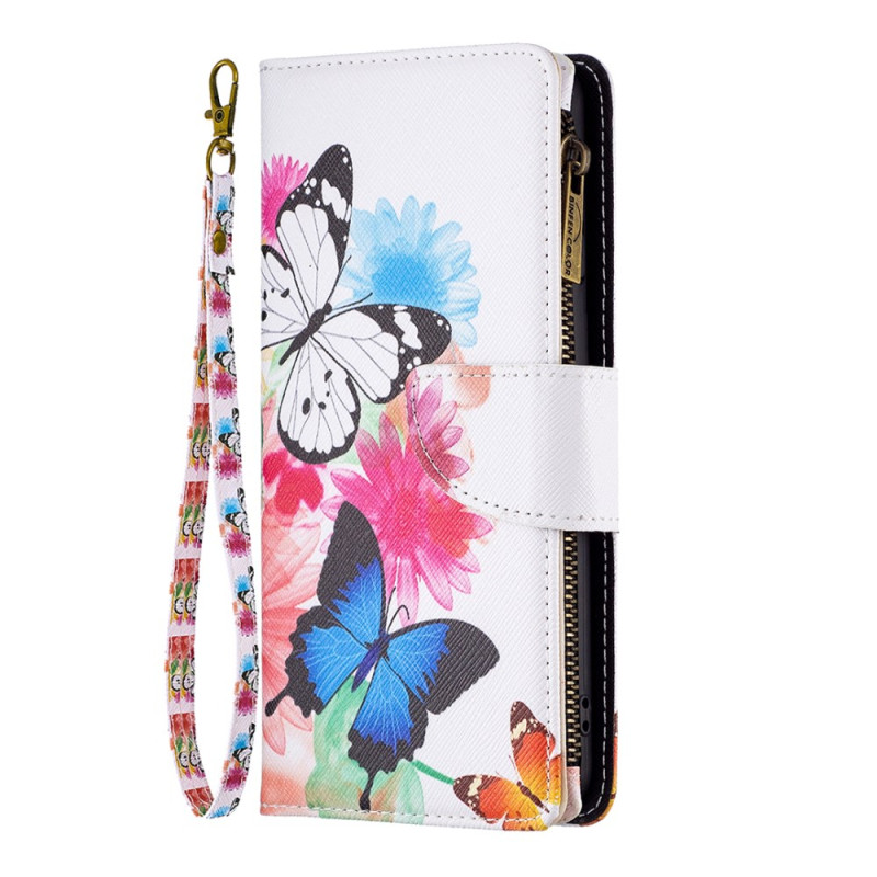 Capa iPhone 16 Wallet Two Butterflies (duas borboletas)