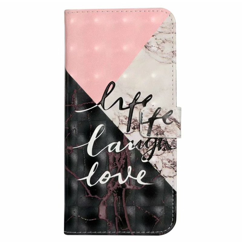 Capa iPhone 16 Life Laugh Love