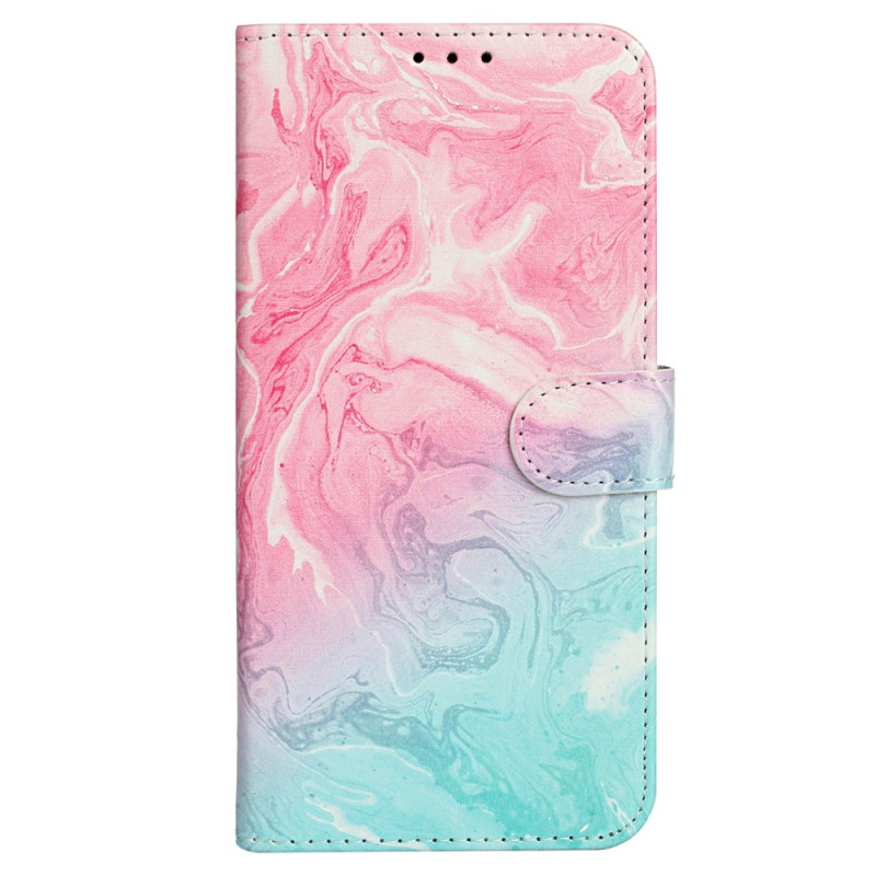 Capa para iPhone 16 Plus Marble Rosa Verde