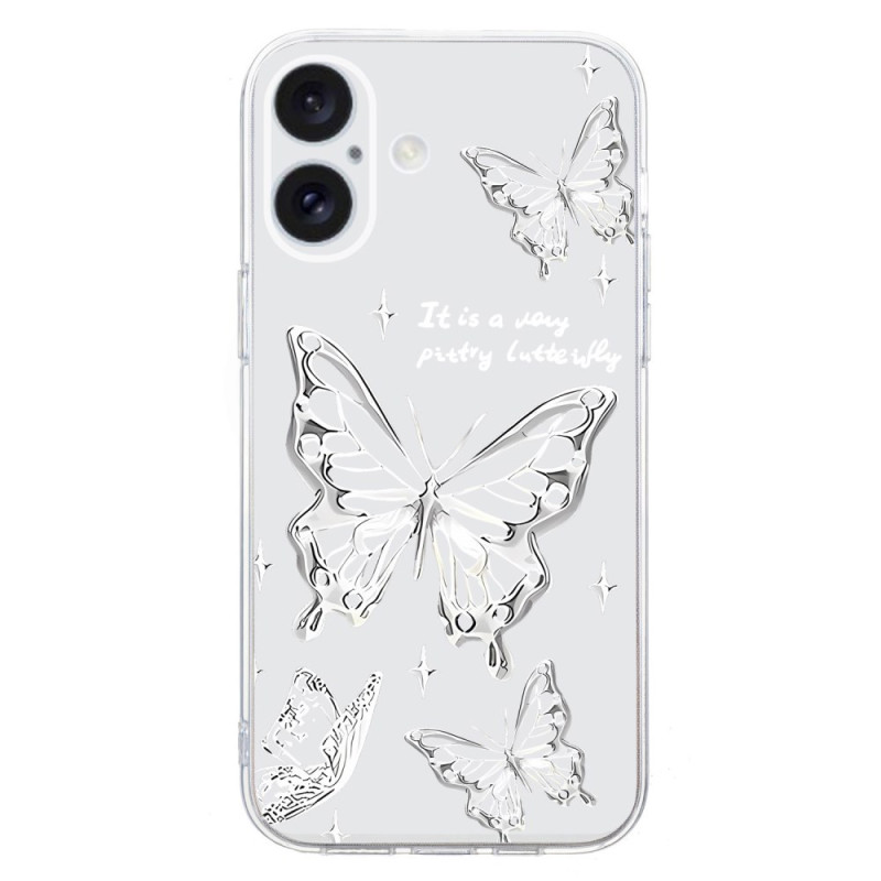 Capa iPhone 16 Plus Butterflies