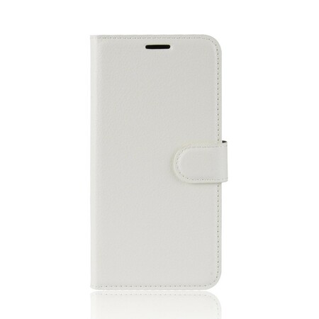 Samsung Galaxy A6 Plus Capa de Couro Lychee