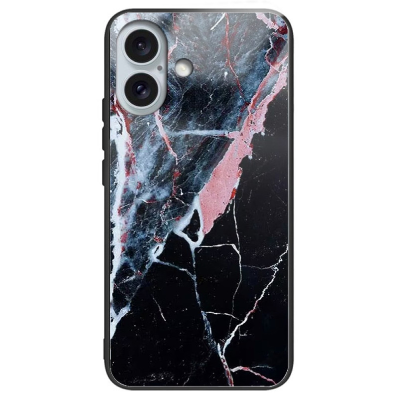 Capa rígida para iPhone 16 Plus Marble Black