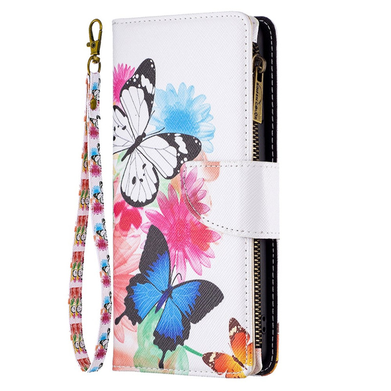 Capa iPhone 16 Pro Wallet Two Butterflies (duas borboletas)