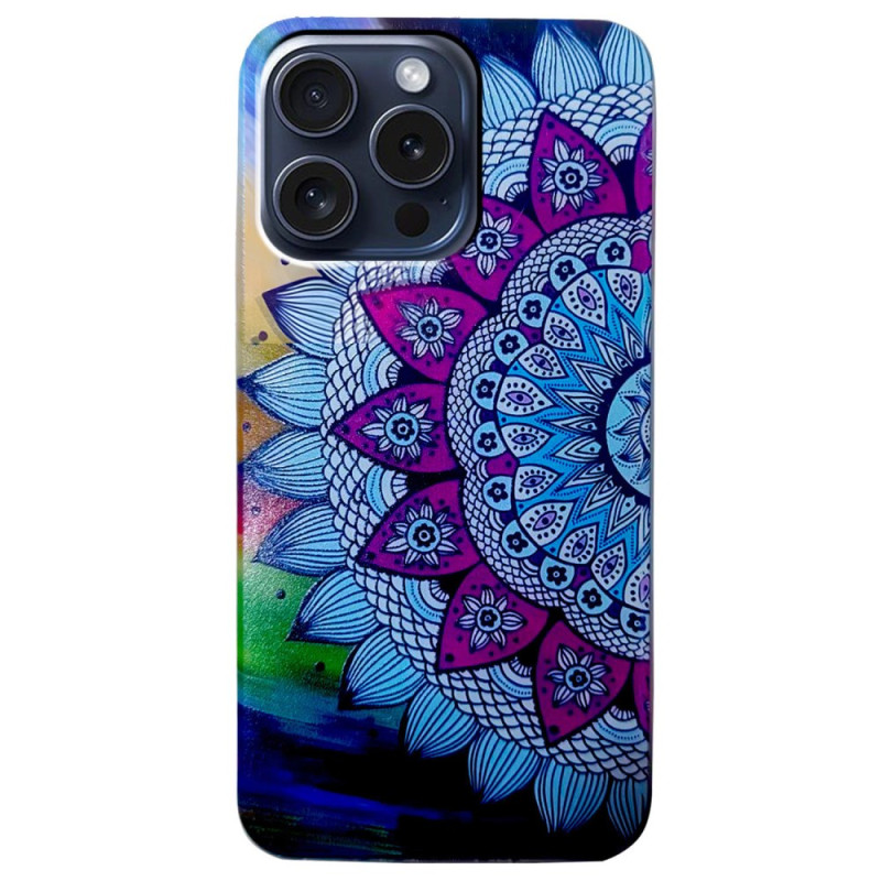 Capa iPhone 16 Pro padrão Mandala