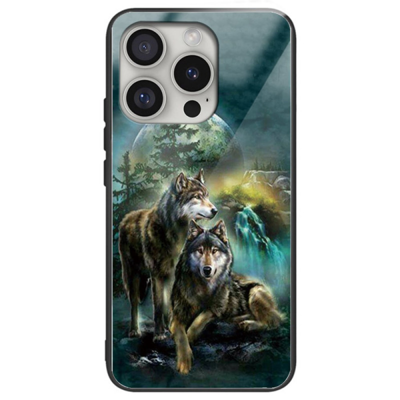 Capas iPhone 16 Pro Vidro temperado Wolves